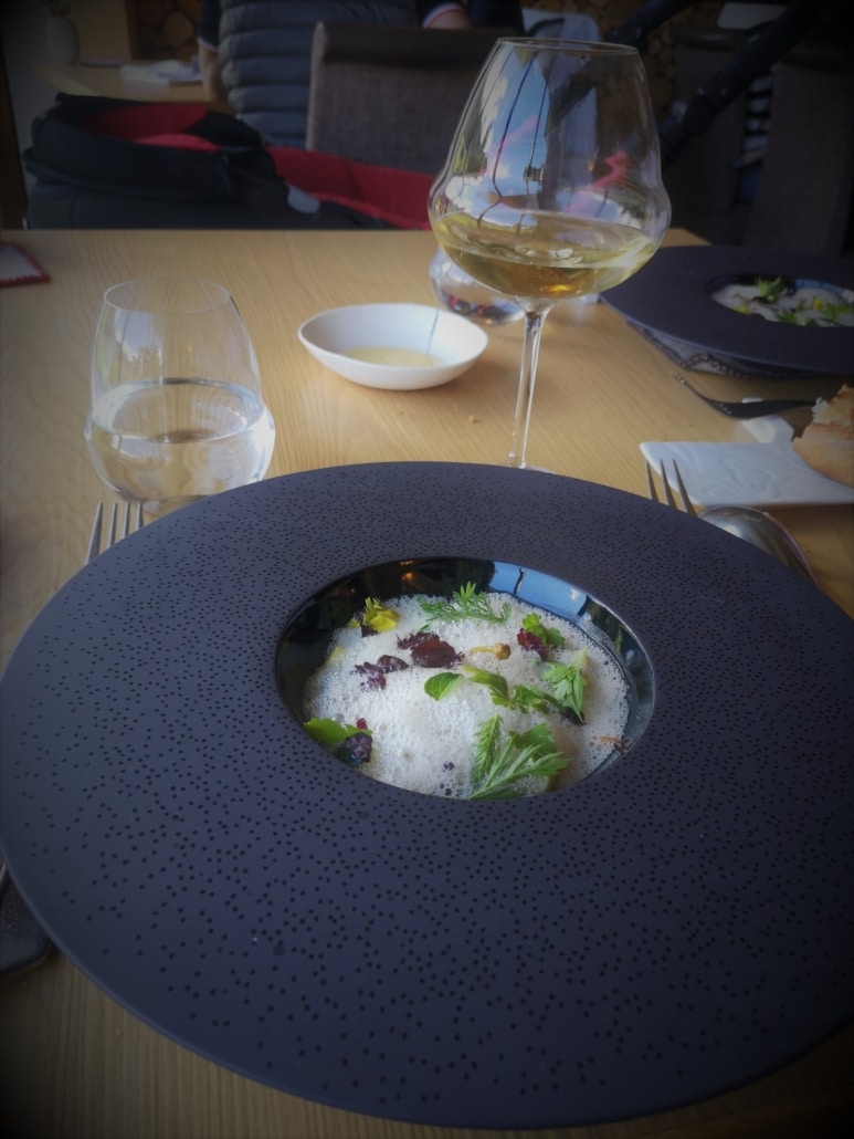 amuse bouche at Le Farcon, La Tania