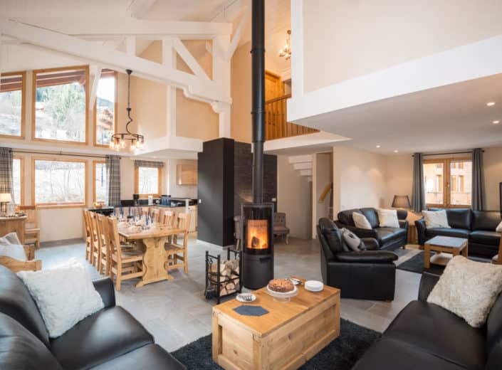 Chalet living room