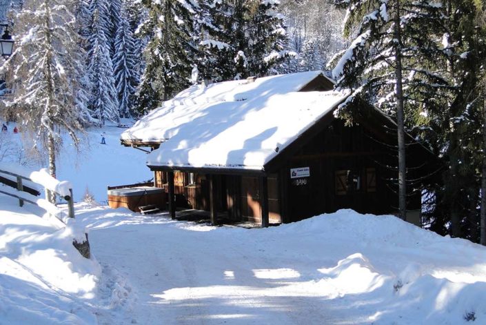 Front of Chalet