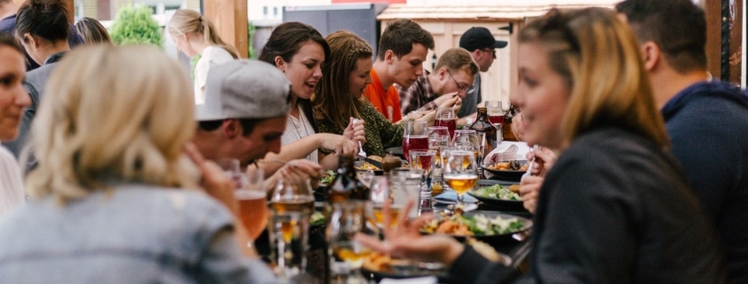 restaurants for groups courchevel